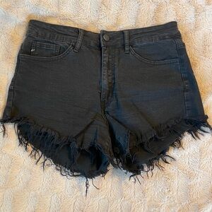 KanCan Black shortie shorts size 11/29